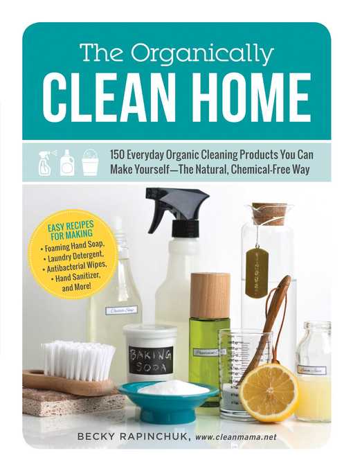 Title details for The Organically Clean Home by Becky Rapinchuk - Wait list